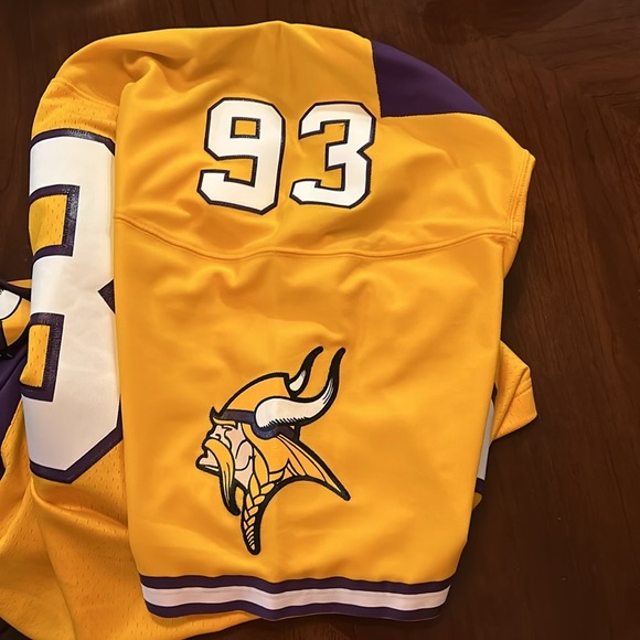 Mitchell & Ness Minnesota Vikings Randle #93 Jersey 💜🏈 - Picture 7 of 12